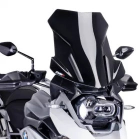 Puig Touring screen for BMW R1250GS/ ADV / BMW R1200GS LC / AVD - Black