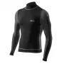 Camiseta Tecnica Manga Larga / Cuello Alto Windshell TS4 Carbon Underwear®