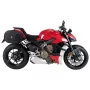 Street motorcycle saddlebags for C-Bow holder