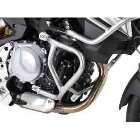 Engine protection bars for BMW F850GS by Hepco&Becker - Stainless steel