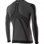 Long Sleeve / Crewneck Technical T-Shirt All Year Underwear® Charcoal TS2
