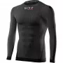 Long Sleeve / Crewneck Technical T-Shirt All Year Underwear® Charcoal TS2