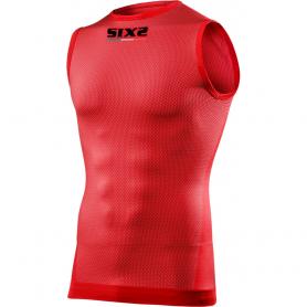 Camiseta Tecnica sin mangas Carbon Underwear® SMX - Rojo