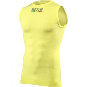 Camiseta Tecnica sin mangas Carbon Underwear® SMX - Amarillo