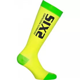Calcetines técnicos Compression Recovery Socks de SIXS - Amarillo