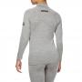 Carbon Merinos Wool® Long Sleeve / High Neck Technical T-Shirt with Carbon Merinos Wool® zipper SIXS