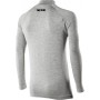 Carbon Merinos Wool® Long Sleeve / High Neck Technical T-Shirt with Carbon Merinos Wool® zipper SIXS