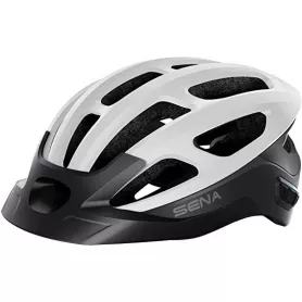 Casco Ciclismo Sena R1 EVO con Mesh Intercom™ - Blanco