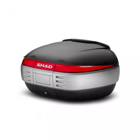 Topcase SH50 Negro base de SHAD para 2 cascos integrales