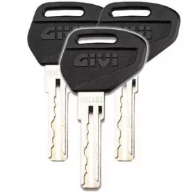 Juego de 2 bombines con llaves Security Lock para maletas GIVI