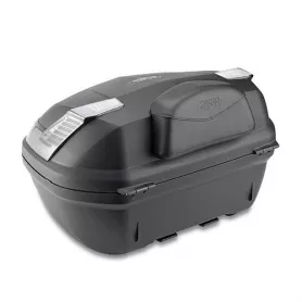 Backrest in foam rubber, lined with black leather GIVI