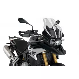 Touring Screen PUIG for BMW F750 GS (18'-) / BMW F850 GS (18'-) / BMW F850 GS ADV (19'-) with Touring Screen OEM - Ahumado