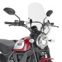 parabrisas  transparente para Scrambler 400 (16-17) /Icon 800 (15-17) de GIVI