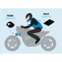 Kit SDU completo sensor horquilla para chalecos Airbag Helite