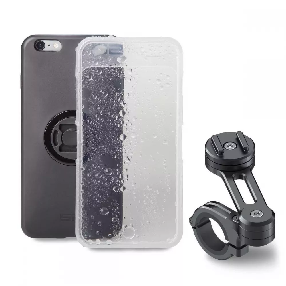 Kit soporte de manillar y funda para iPhone Samsung / Huawei de SP Connect - Tienda MotoCenter