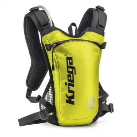 Mochila Hidratación Moto Kriega Hydro 2 - Amarillo flúor