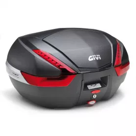 Baúl moto V47 de Givi - Carbono