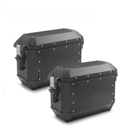 Set of Trekker Alaska side cases by Givi - Black