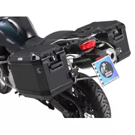 Sistema de maletas Xplorer con escotadura para BMW F850GS (2019-) - Negro