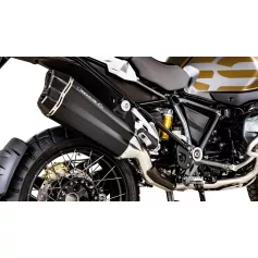Escape Remus 8 en acero inoxidable con tubo de conexión para BMW R 1250 GS / Adventure (2018-)