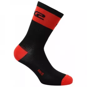 Short Logo Socks by SIXS - Red
