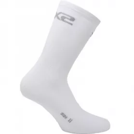 Short Logo Socks by SIXS - White