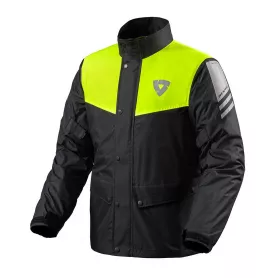 Revit Nitric 3 H2O Raincoat - Black-Yellow