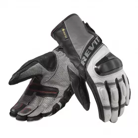 Guantes Moto Revit Dominator 3 Gore-Tex - Plata