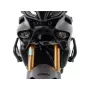 Engine protection bars with protection pad in black for Yamaha Tracer 9 / GT (2021)