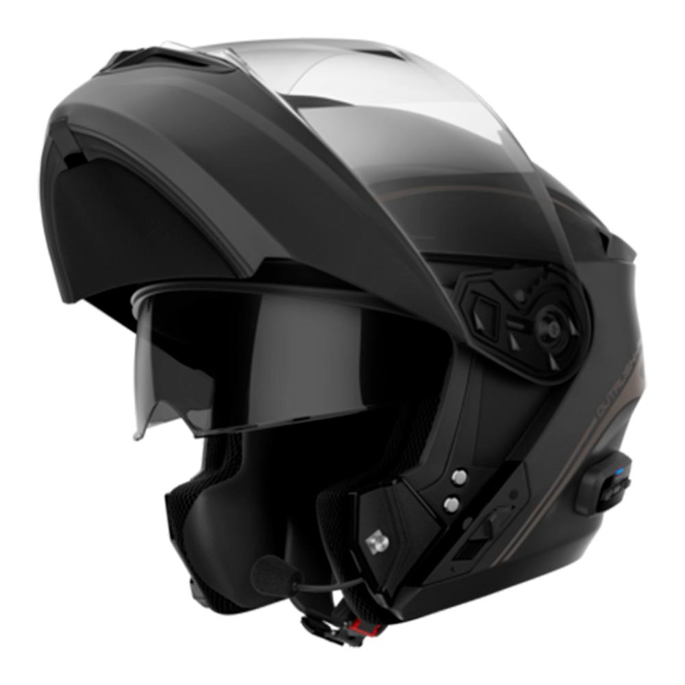 Casco modular sena Outrush R con intercomunicador integrado. (ECE 22-05) -  Tienda MotoCenter