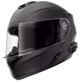 Casco modular sena Outrush R con intercomunicador integrado. (ECE 22-05) - Negro
