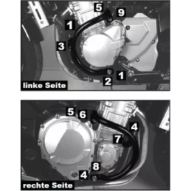 Barras de protección del motor para Suzuki GSF 1250 / S Bandit (2007-)