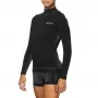 Camiseta Tecnica Manga Larga / Cuello Alto Windshell Plus Carbon Underwear® TS4+