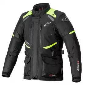 Chaqueta Alpinestars Andes V3 Drystar® - Negro-Amarillo flúor