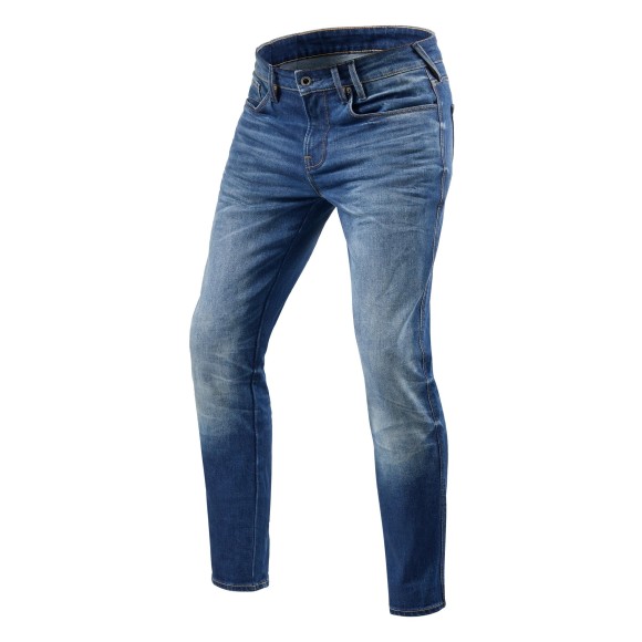 Vaqueros Revit Carlin Skinny Fit: Estilo urbano y resistencia.