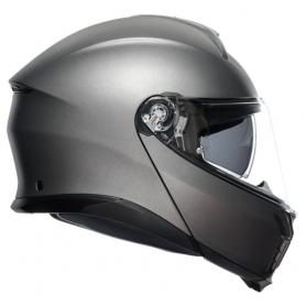 Casco TourModular de AGV E2206 Solid Monocolor - Gris