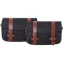 LEGACY M / M saddlebags in black for C-BOW straps Hepco & Becker