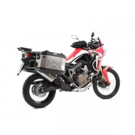 Sistema de maletas Xplorer Cutout para Honda CRF 1000L Africa Twin (2016-2017) - Plata