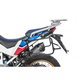 Portamaletas de acero inoxidable para Honda CRF1100L Adventure Sports (2022-) - Negro
