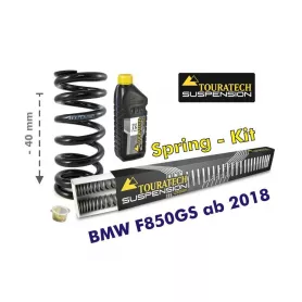 Kit reducción de altura -25/-40mm con Muelles Progresivos de Recambio para BMW F850GS / ADV (2018-)