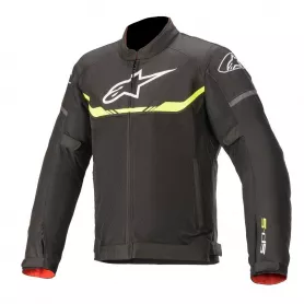 Chaqueta Alpinestars T-SPS Air - Negro-Amarillo flúor