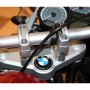 Handlebar Risers for BMW R1200GS (2008-2012), R1200GS Adventure (2008-2013) & HP2 by Hornig