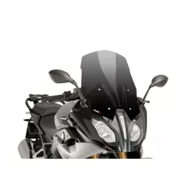 Touring Plus screen for BMW R1200RS 2015 by Puig - Dark Smoked