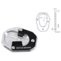 Side stand bracket extension for Triumph Tiger