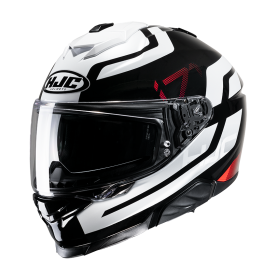 HJC i71 Enta Full Face Helmet - Black-White