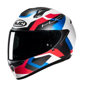 Casco Integral HJC C10 Tins - Blanco-Azul