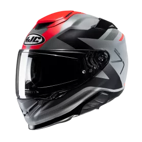 Casco Integral HJC RPHA 71 Pinna - Negro-Rojo