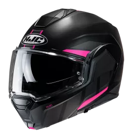 Casco Modular HJC i100 Beis - Negro-Rosa