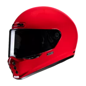 Casco Integral HJC V10 Monocolor - Rojo