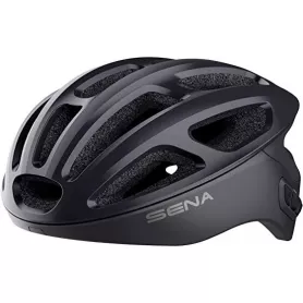 Casco Ciclismo Sena R1 con Bluetooth Intercom - Negro